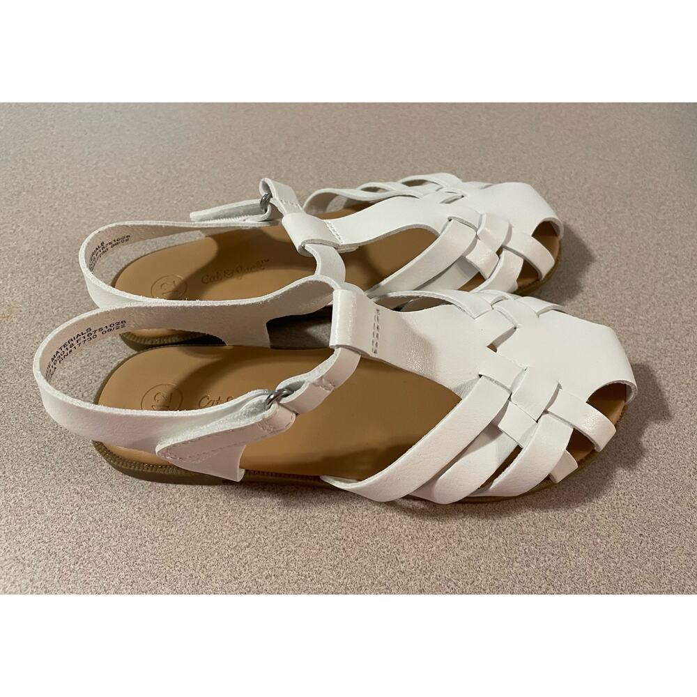 NWOT Cat & Jack White Sandals